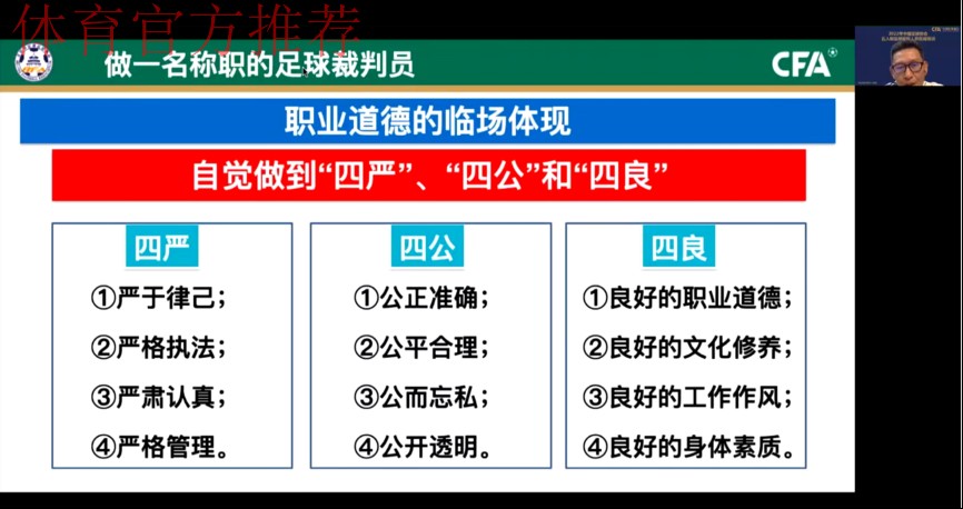 2022年中国足协五人制裁判人员在线培训班召开
